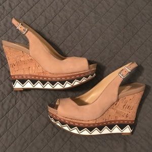 Gianni Bini Platform Wedges.